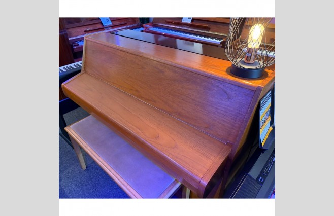 Zender Satin Teak Upright Piano, Used Trade Price Bargain (SN:158260) - Image 6